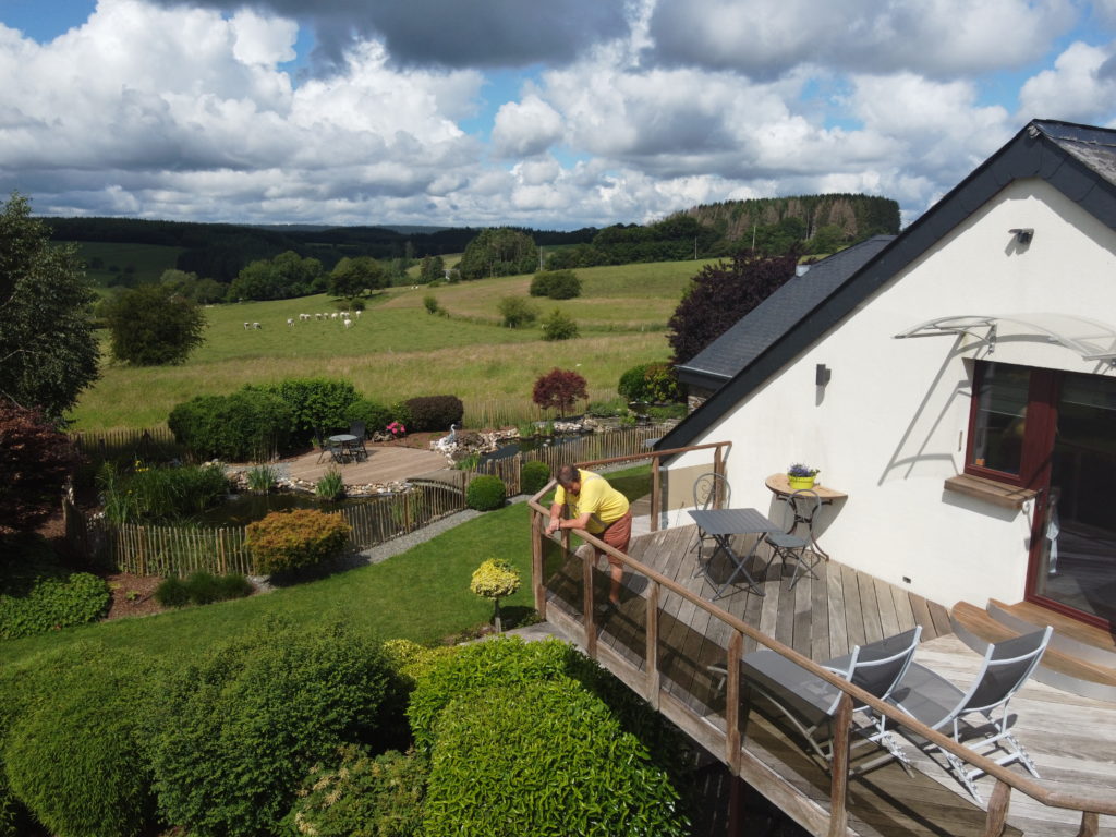 Terrasse du gîte